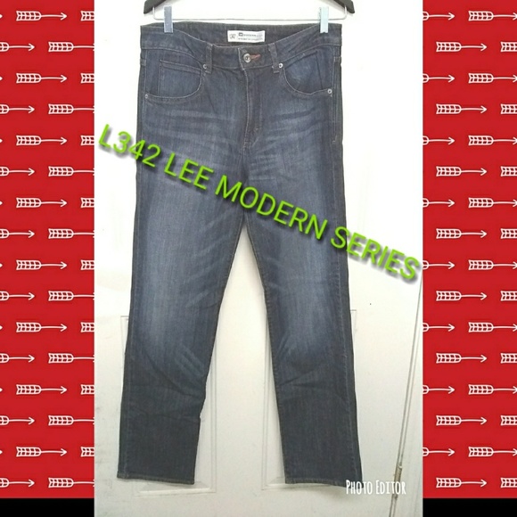 lee modern series straight fit straight leg l342